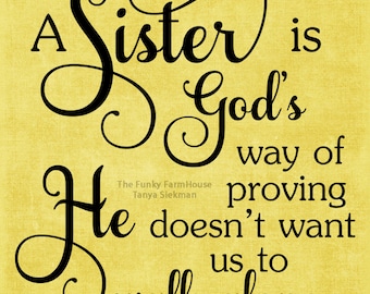 Download Sister Svg Sign Etsy