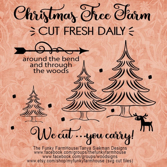 Download Free Svg Png Christmas Tree Farm Etsy SVG DXF Cut File