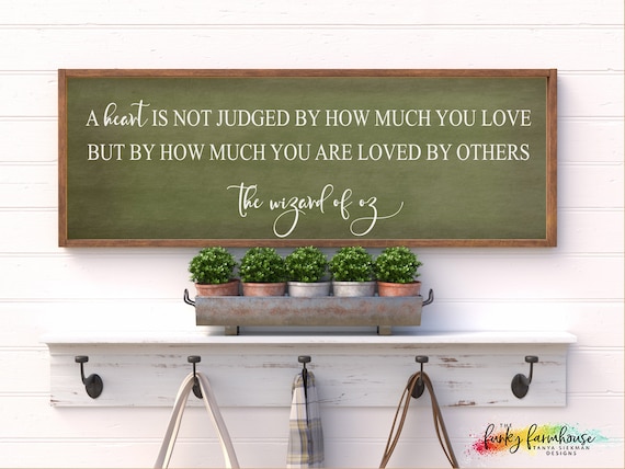SVG &amp; PNG A Heart is not Judged by how much You Love | Etsy
