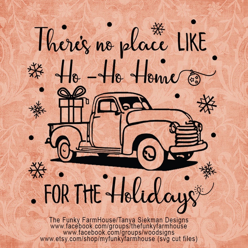 Download Svg Png There S No Place Like Ho Ho Home For The Holidays