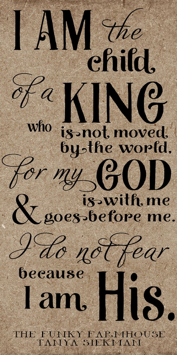 Download Svg Dxf Png I Am The Child Of A King Who Is Not Moved By Etsy
