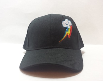 My Little Pony Cap: Rainbow Dash Inspired - Bright, Fun Colors