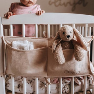 Organizador de pañales colgante y organizador de pañales para bebé, idea de  baby shower para niños y niñas