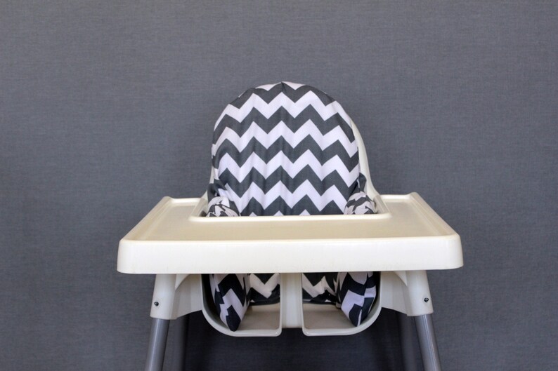 IKEA high chair cover grey Ikea antilop cushion cover Etsy