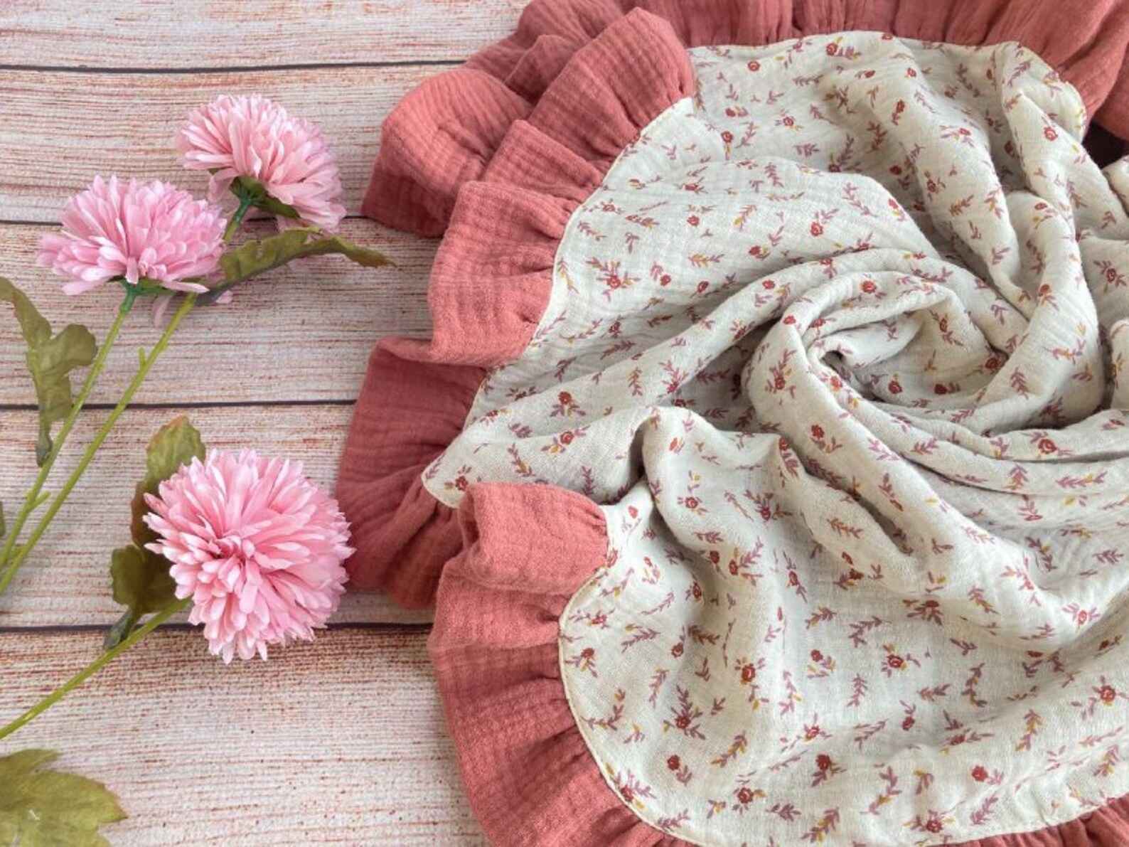 Boho Baby Blanket Custom Baby Blanket Baby Girl Gift Etsy