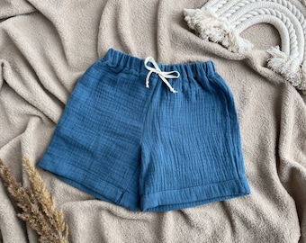 Muslin Baby Bloomers: Soft Cotton Summer Shorts, Unisex (6-9 Months to 5T)