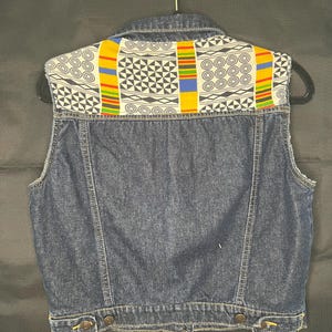Upcycled Denim Vest | One of A Kind