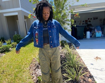 Upcycled Handmade Denim Jacket