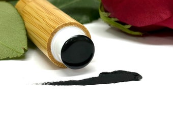 Black Lipstick, Noire Lip Paint, Goth Lipstick, Vegan, Safe to Ingest, Cruelty-Free