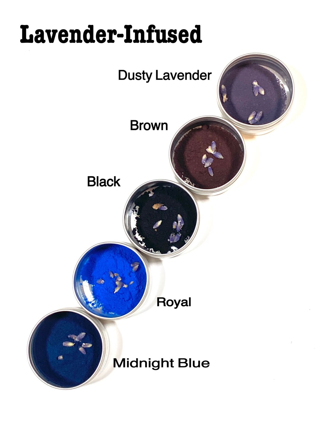 Lavenderinfused Organic Plant Eyeliner Powder Water Etsy