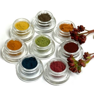 Herb Eyeshadows, ORIGINAL Artisanal Formula, Safer Non-Mineral, Botanical Eyeshadows, Matte, Vegan, Eyeshadow Detox image 1