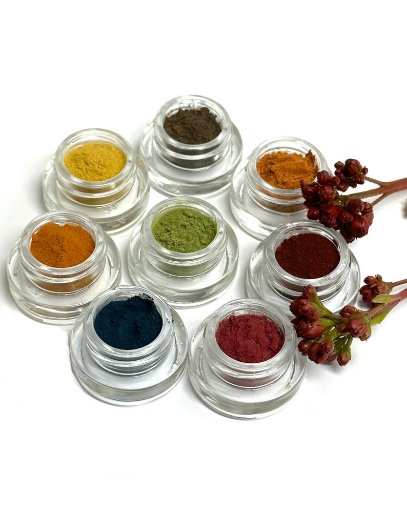 Herb Eyeshadows, ORIGINAL Artisanal Formula, Safer Non-Mineral, Botanical Eyeshadows, Matte, Vegan, Eyeshadow Detox image 1