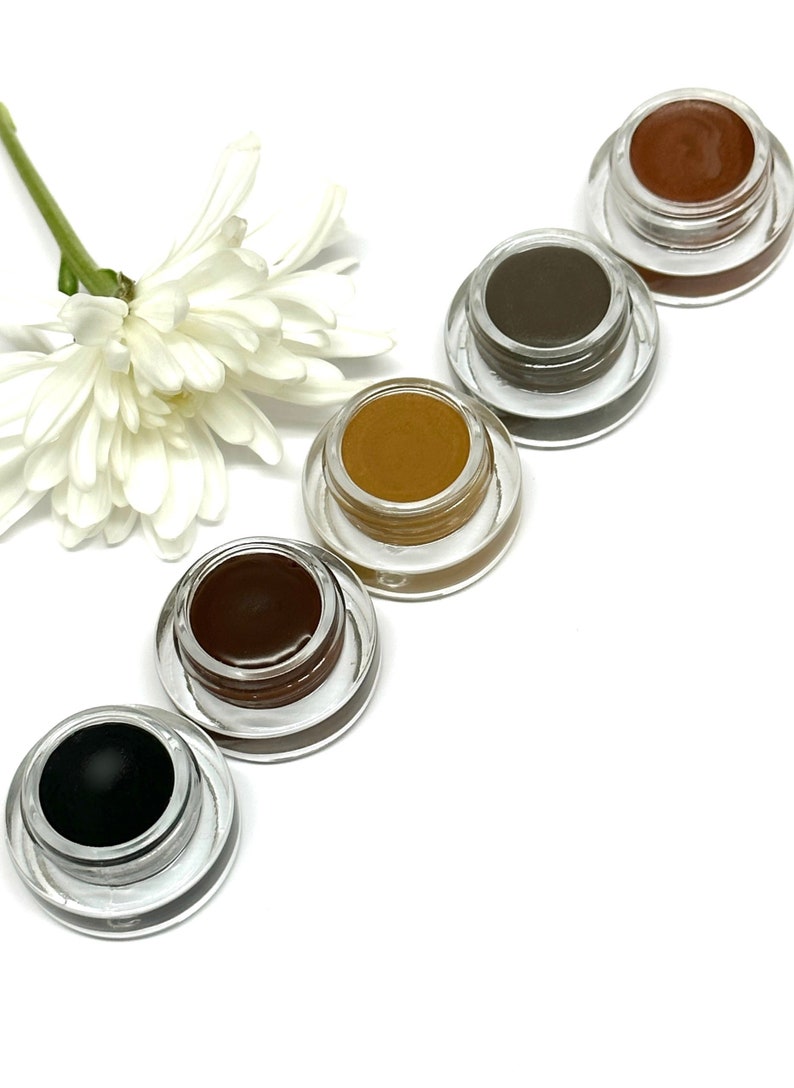 ORGANIC Eyebrow Fortifier with Tint, Eyebrow Potion, Eyebrow Pomade, Vegan, Cruelty-Free