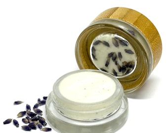 Lavender-Vanilla Tea Lip Balm, Artisan Lip Balm, Edible, Vegan
