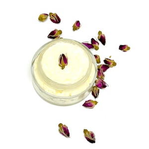 Rose Body Butter, Vegan, Wax-free,  All- Natural Fragrance , Body Moisturizer
