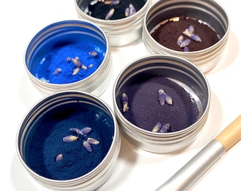 Plant Eyeliner Powder, Plant-Infused, Safer Non-Mineral, Pure Plant Pigments, VEGAN, Mica and Oxide free