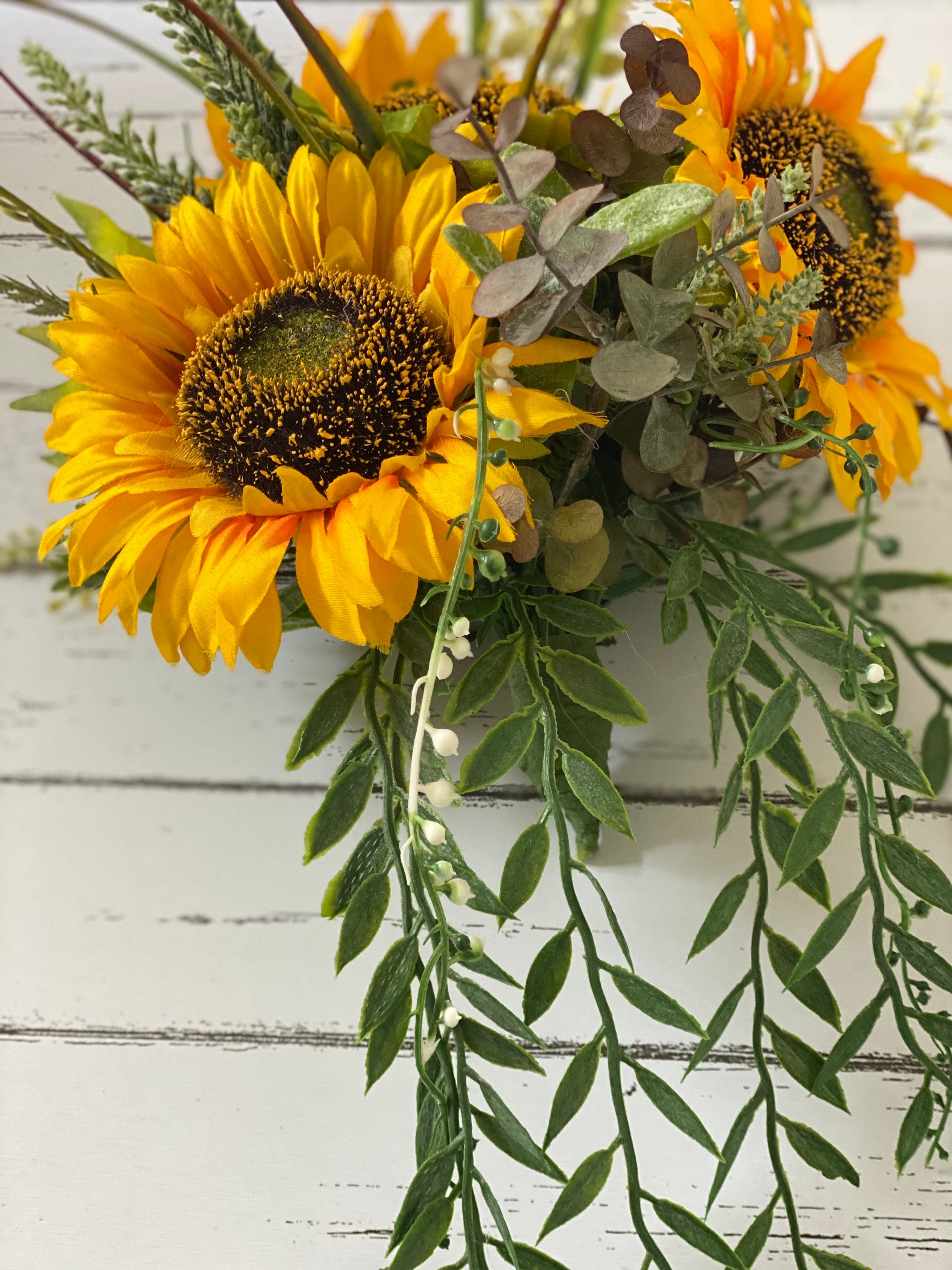 Sunflower cake topper Etsy