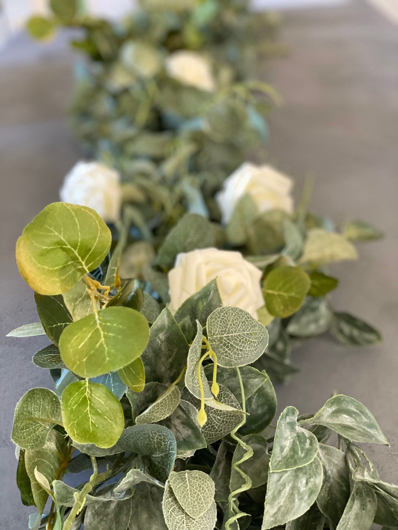 Eucalyptus Table Runner 3 Metres Long X10 Etsy