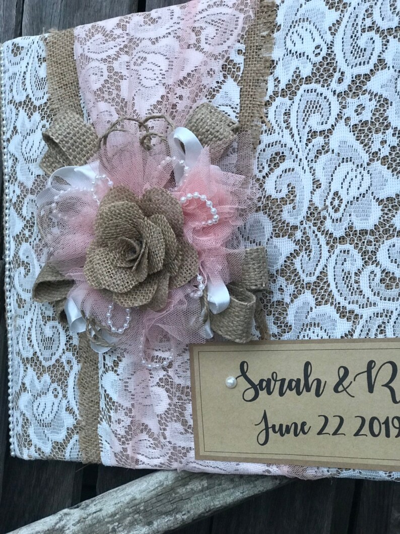 Wedding Guest Book and Card Box Package Etsy
