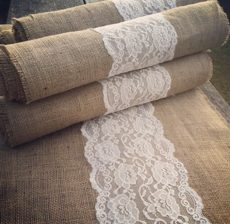 Hessian Table Runners Etsy Australia