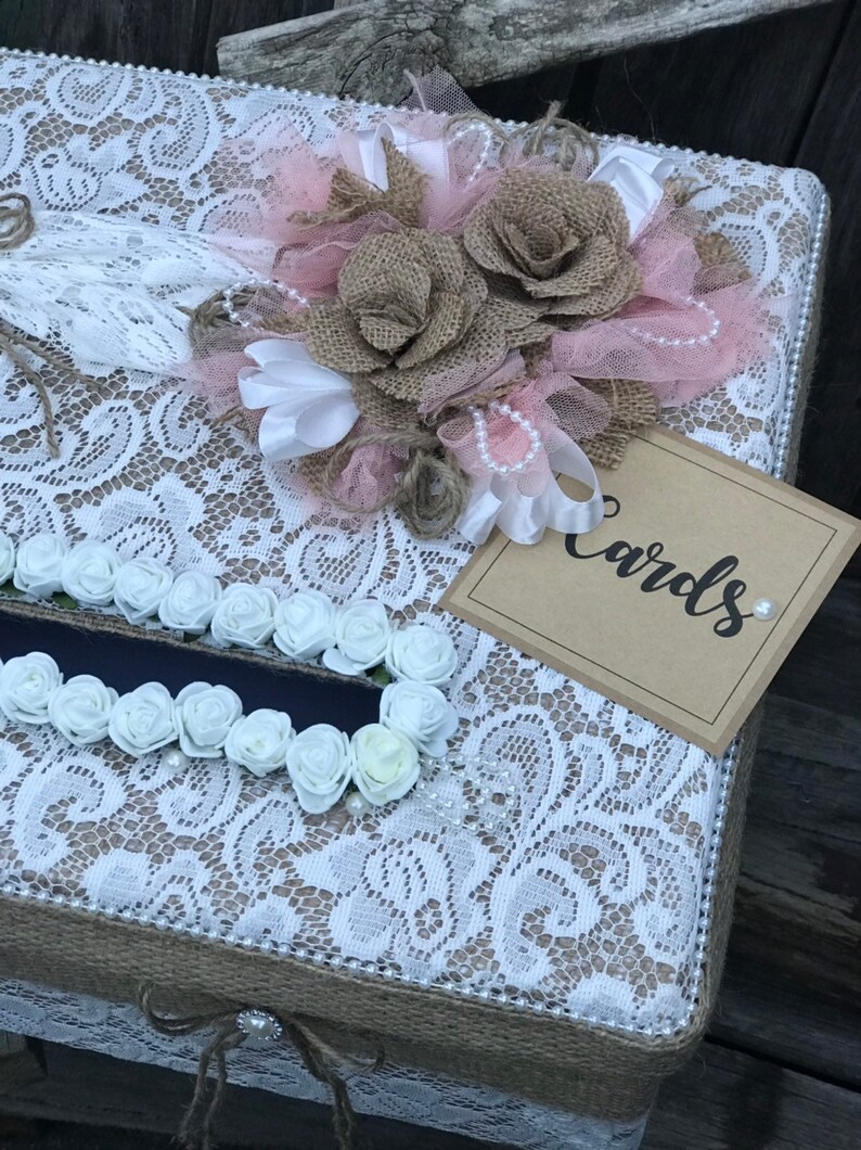 Wedding Guest Book and Card Box Package Etsy