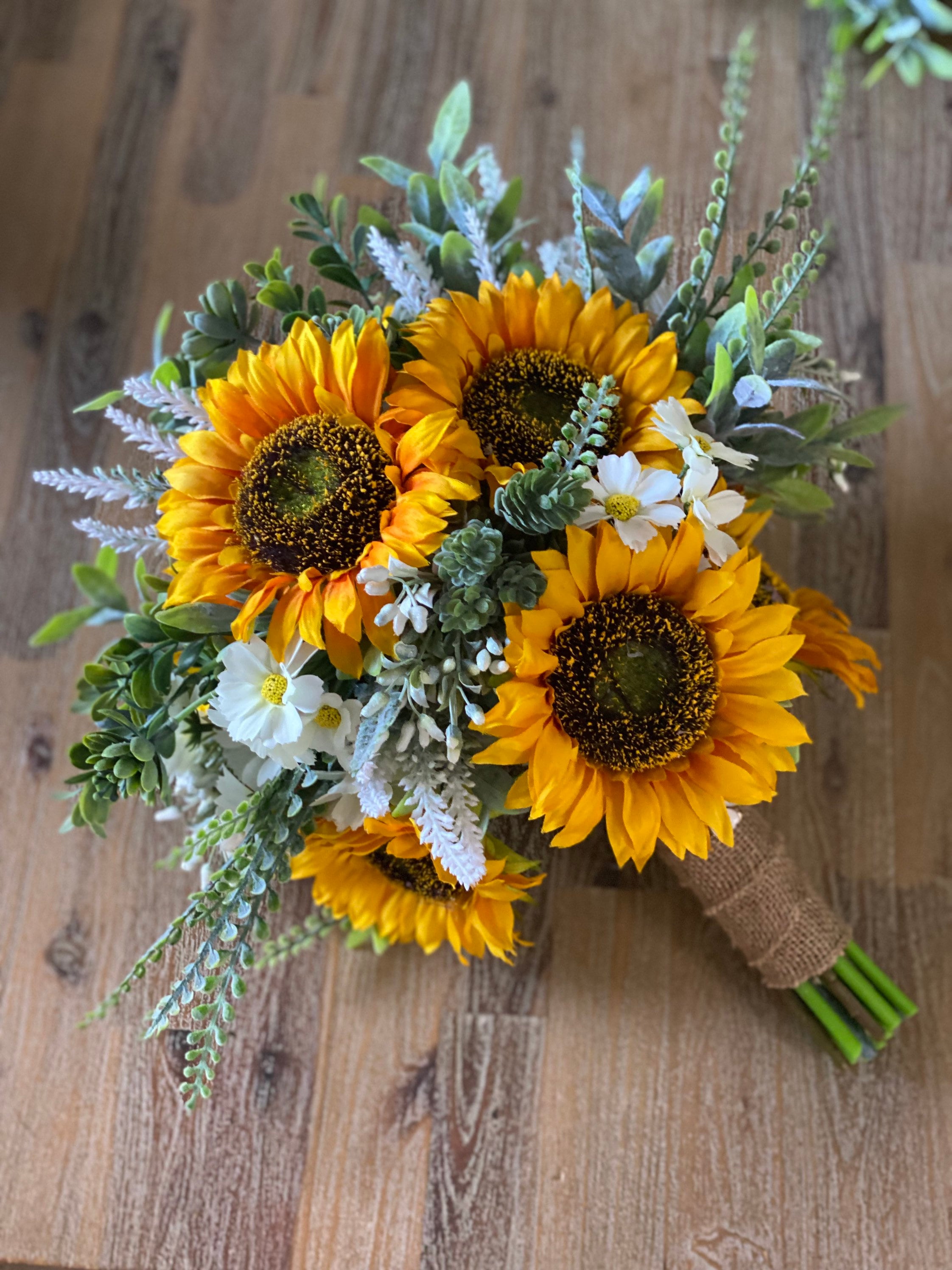 sunflower bouquet artificial