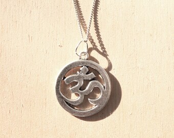 Om Charm Necklace
