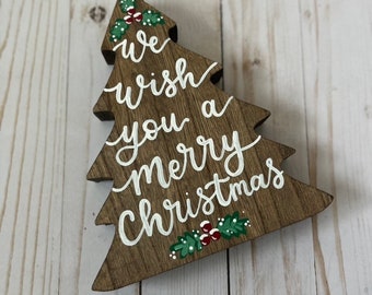 We wish you a merry Christmas tree
