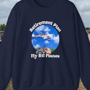 RC Airplane Sweatshirt: Aviation Enthusiast Gift
