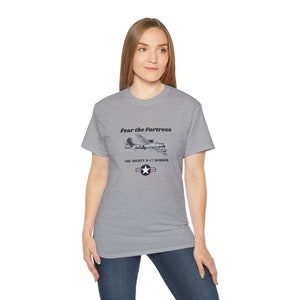 B-17 Flying Fortress T-shirt,  Warbird, Gift for Pilot, Aviation Enthusiast, WWII, Military Fan