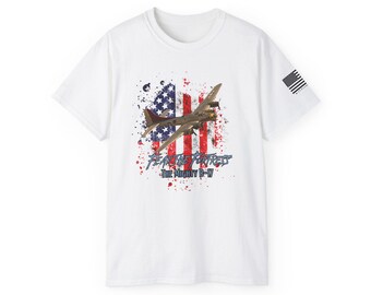 B-17 Flying Fortress T-Shirt: WWII Bomber, Aviation Gift