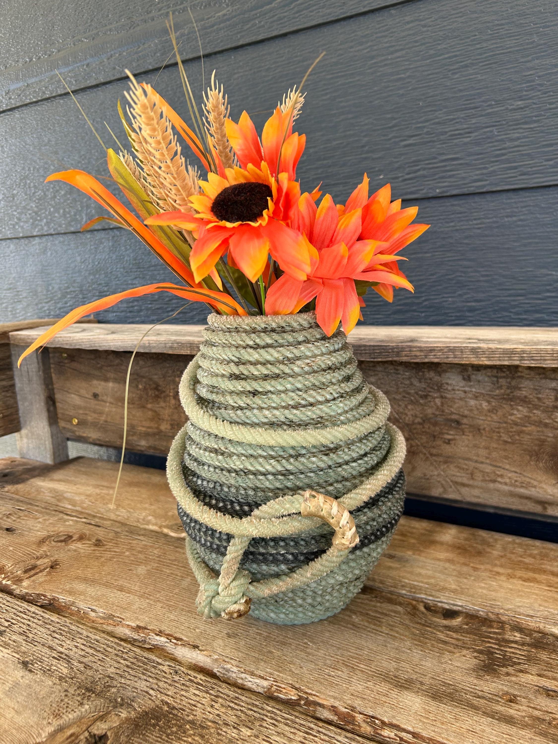 Rope Vase - Etsy