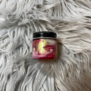 RTS /Glass /1oz /Baller Jar /Red/Gold /Concentrates /Resin /Sauce /Wax /Storage /Airtight /Leakproof /Stash Jar/#41