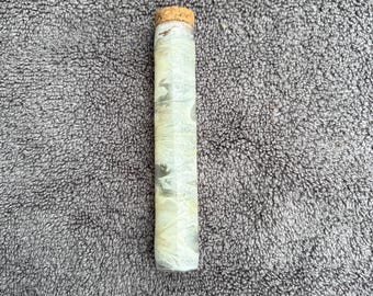 RTS/Preroll Holder/Glass /Green/Gold/Metallic/White/Joint Jar /Smell Proof /Doob Tube/ 130mm/ airtight/#72