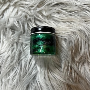 RTS /Glass /1oz /Baller Jar /Green/Black/Concentrates /Resin /Sauce /Wax /Storage /Airtight /Leakproof /Stash Jar/#59