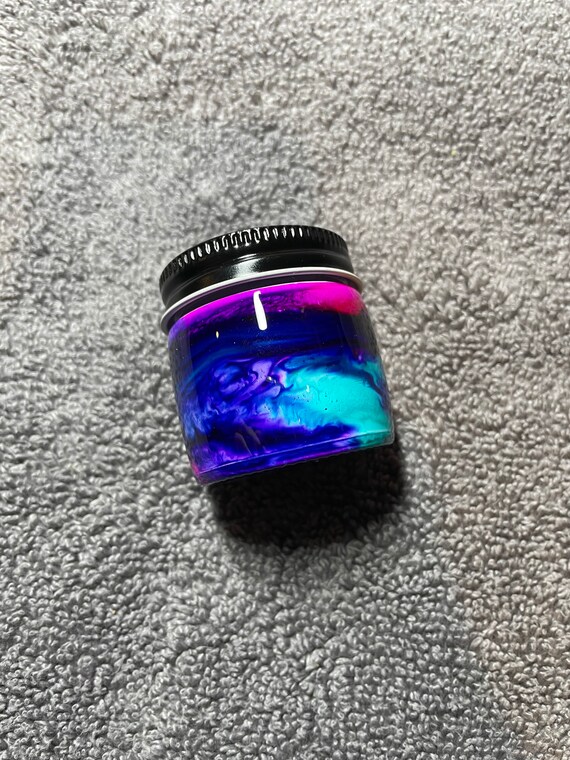 Glass Baller Jar Pink Teal Purple Concentrates Resin Sauce Wax Etsy