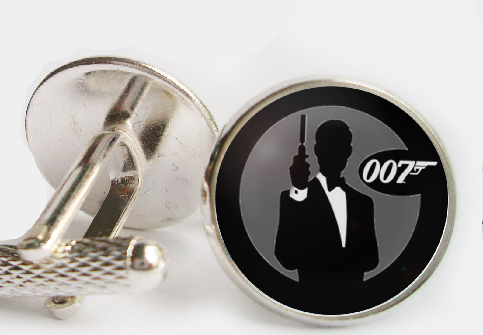 James Bond 007 Cufflinks Etsy