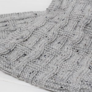 KNITTING PATTERN, Four Classic Scarf Patterns Weave, Grain, Sway ...