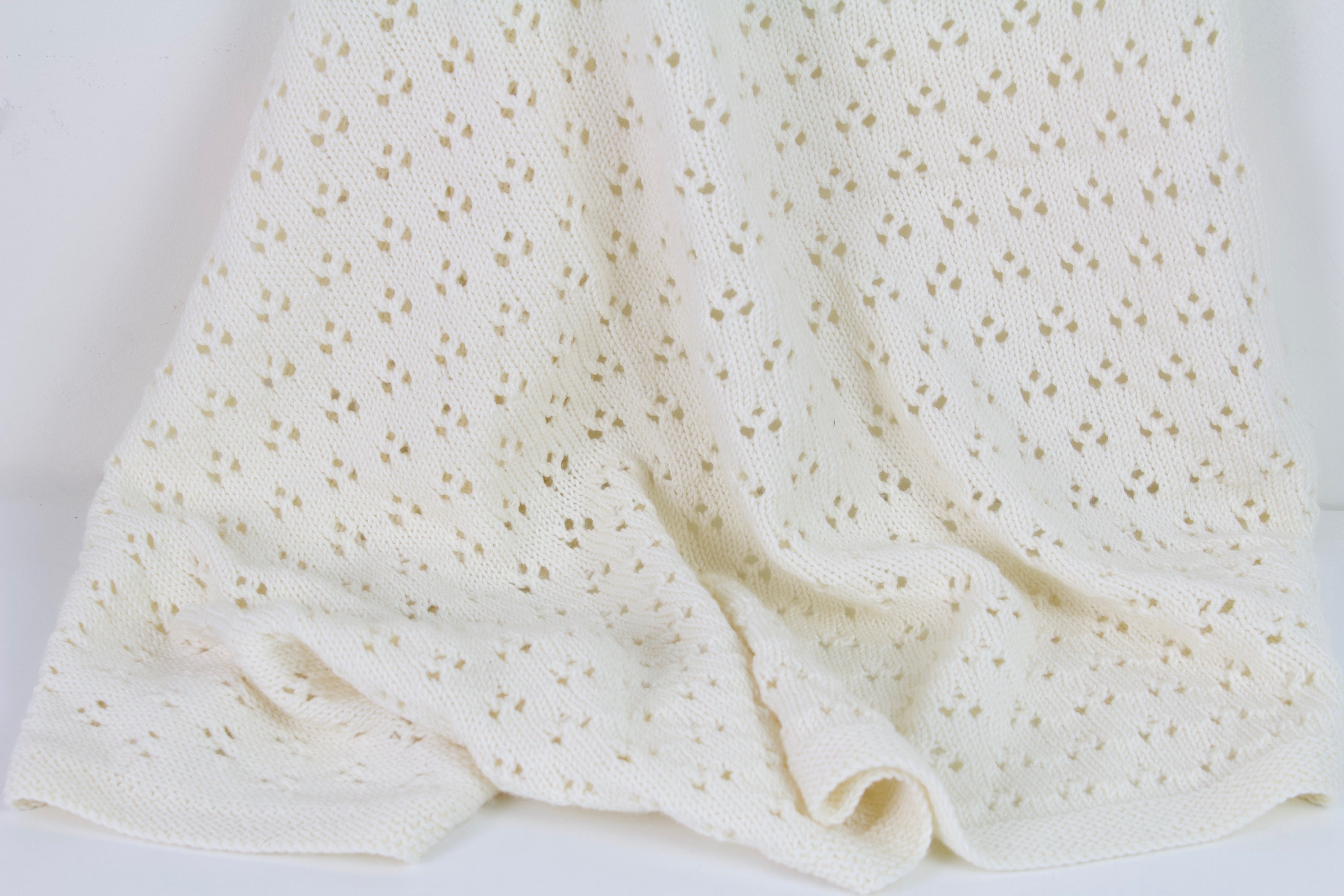 Baby Eyelet Blanket