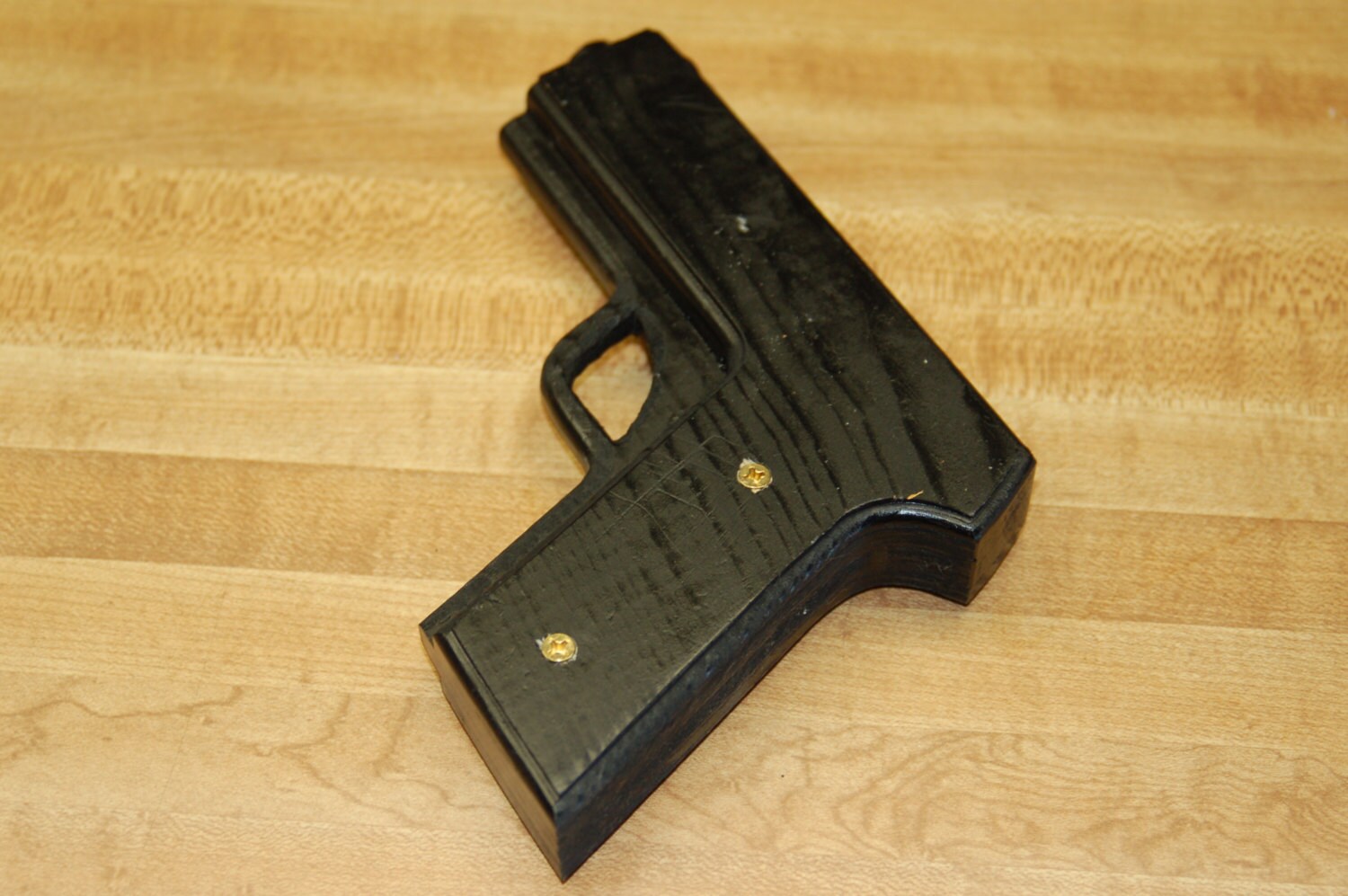 Hand made wooden glockstyle pistol Etsy