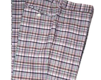 Lauren Ralph Lauren Plaid Pants Flat Front Multicolor Men's Size 34 X 30