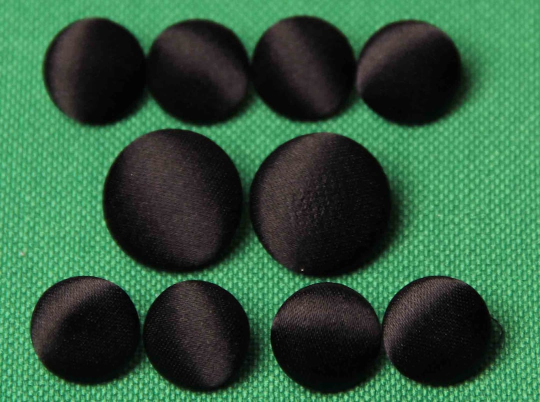 Calvin Klein Tuxedo Buttons Set Black Satin Men's - Etsy