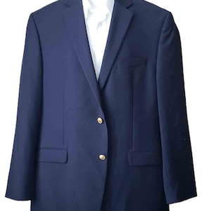 Ralph Lauren Navy Blazer - Etsy Ralph Lauren Navy Blazer - Etsy
