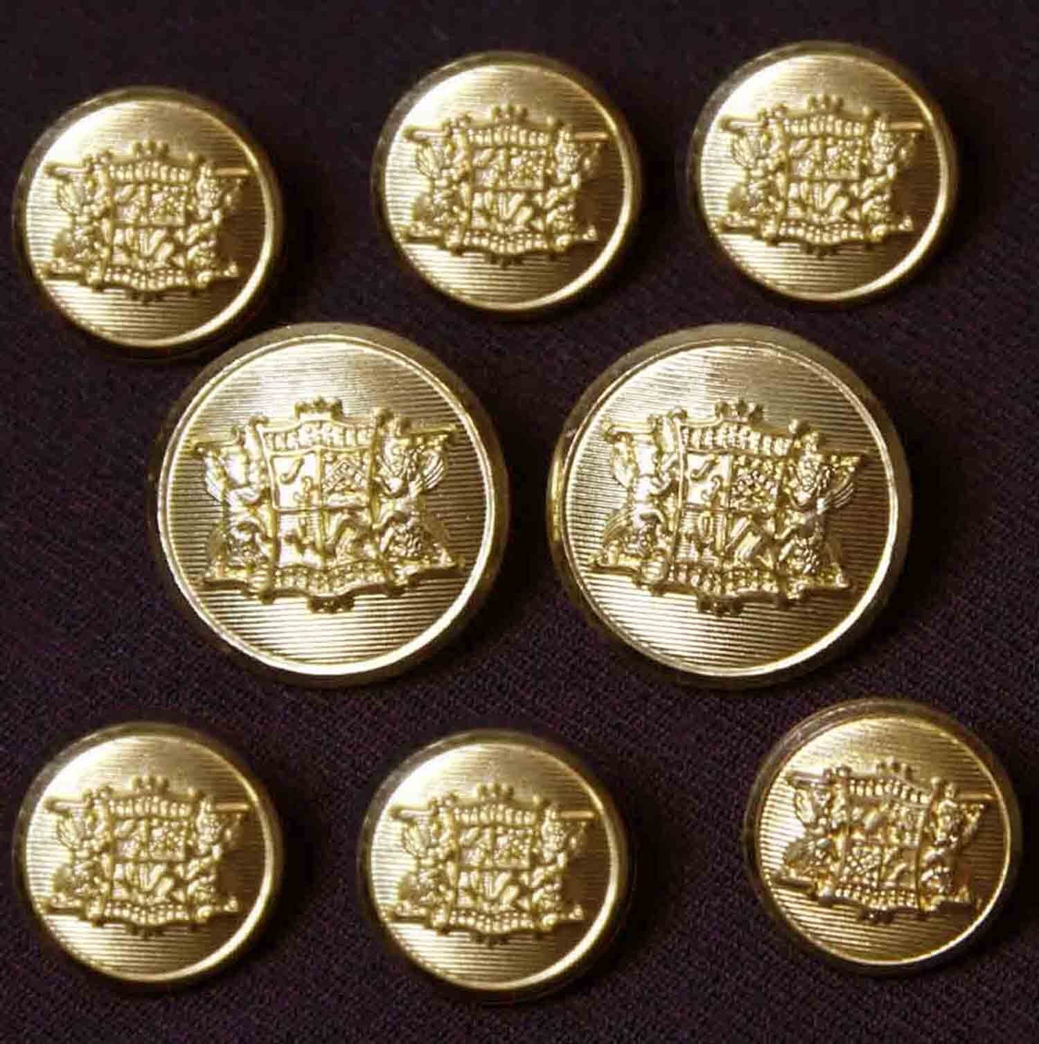 Blazer Buttons - Elegant Custom Blazer Buttons Made in England
