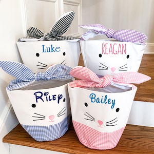 Kids Easter Basket, Personalized Easter Basket, Child's Easter Basket image 2