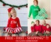 Family Christmas Pajamas, Matching Christmas Pajamas, Personalized Christmas Pajamas,  Family Christmas PJs, 