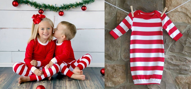 Family Christmas Pajamas, Matching Christmas Pajamas, Personalized Christmas Pajamas, Family Christmas PJs, image 5