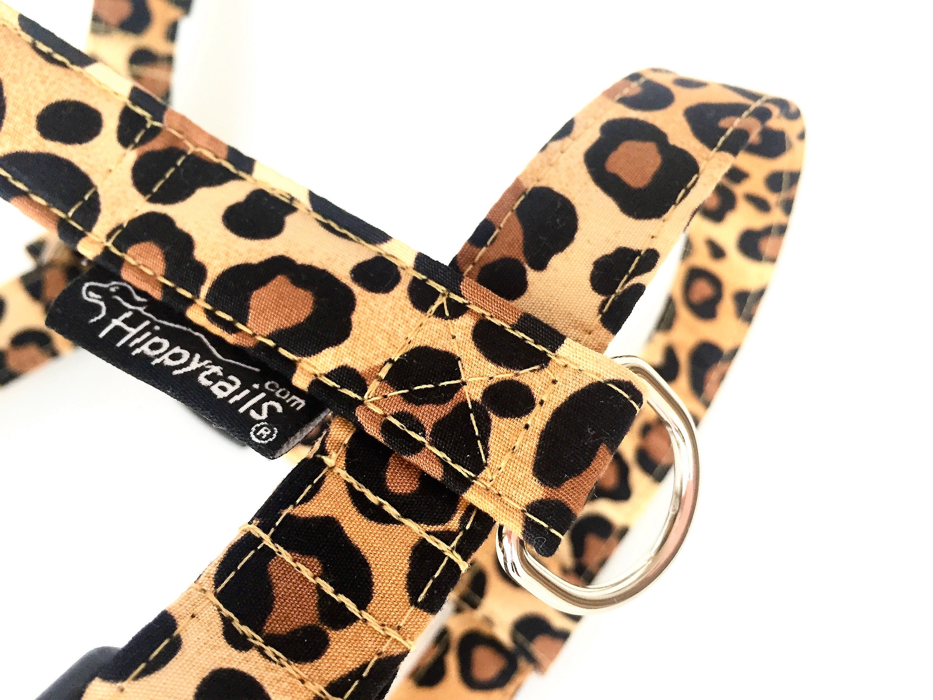 Leopard Print Designer Dog Harness Adjustable Traditional Dog Etsy UK
