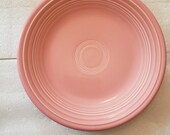 Homer Laughlin Fiestaware Choice of Dinner Plate, salad plate and or bowl in Apricot, Rose (pink), or Green RETIRED