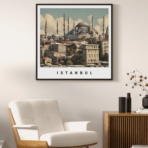 Cities Wall Art - Istanbul Wall Art - Download Digital Art Prints Poster